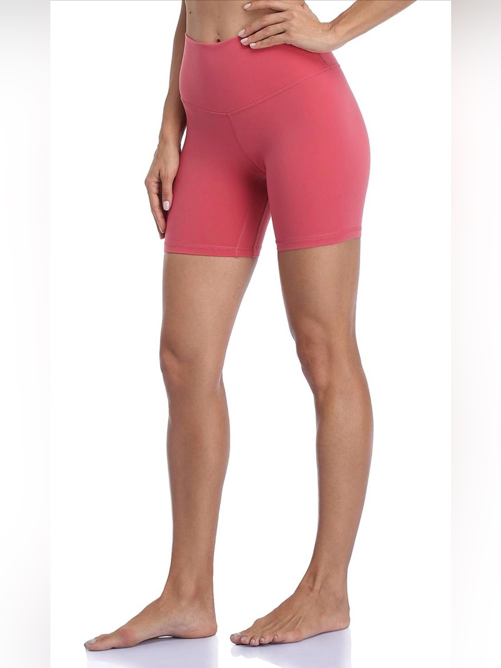 S30 YUNOGA Women’s High Waist Tummy Control Bike Shorts - Size: XS